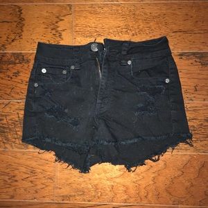 high waisted shorts
